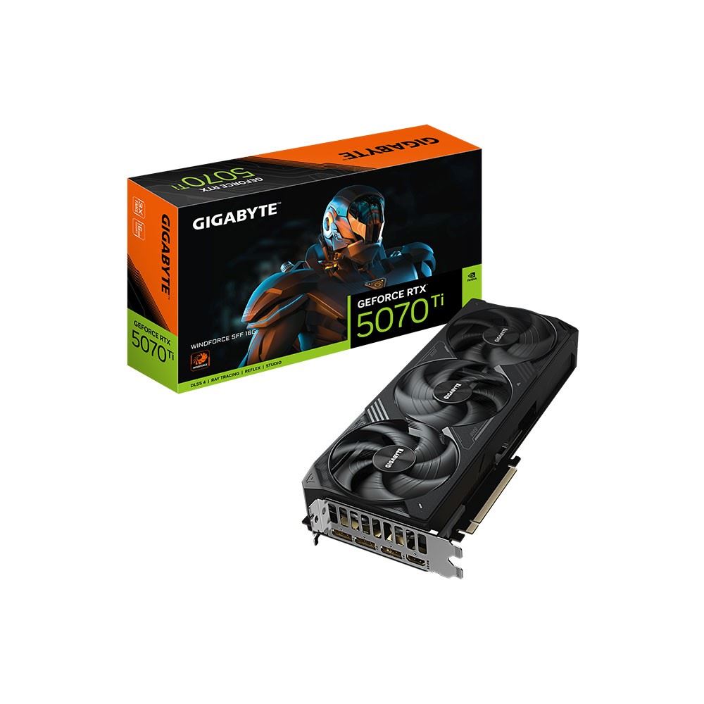 VGA RTX5070TI WF3 16GB 256B GDDR7 DP-HDMI EKRAN KARTI