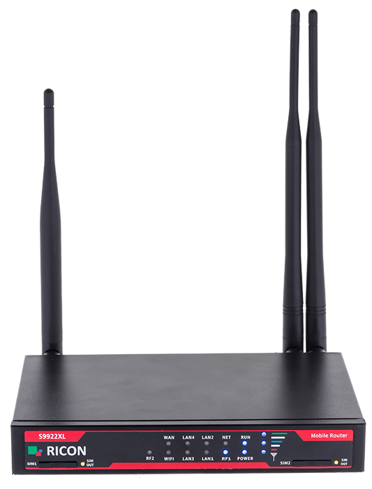 4.5G Mobile Router  4xLAN, 1xWAN, 2xSIM IPSec VPN, Dual GSM SIM (Active/Passive Backup)  2.4GHz Wifi 802.11b/g/n, 5651 ClientAccess Logs