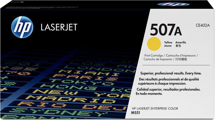 No 507A Sarı 6000 Sayfa Lazer Toner