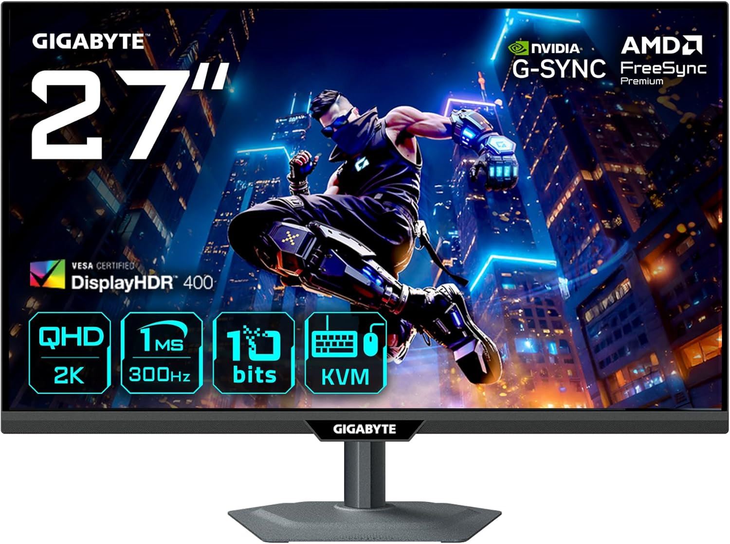 M27Q3 27" IPS 2560 x 1440 1Ms 300Hz QHD Gaming Monitör