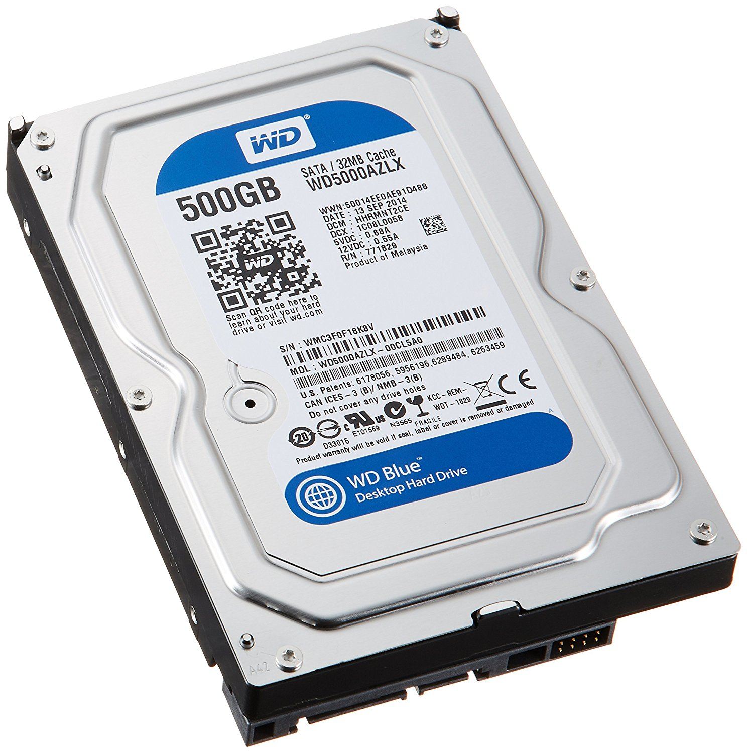 500GB Sata 3.0 7200RPM 64MB 3.5'' Dahili Disk