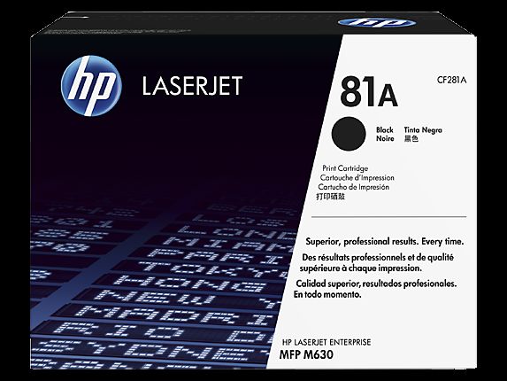 No 81A Siyah 10500 Sayfa Lazer Toner