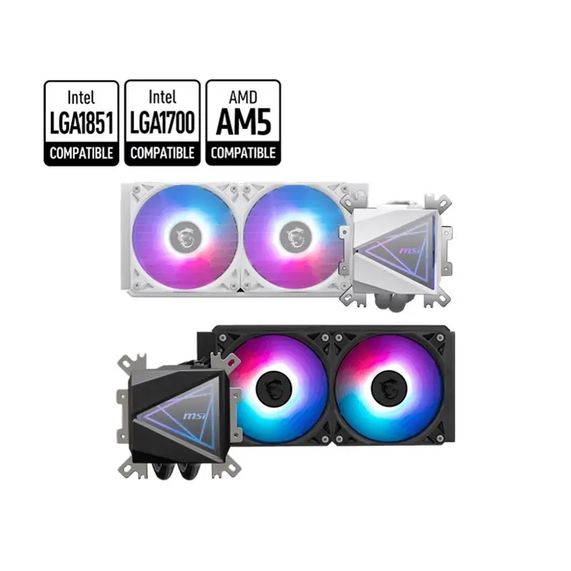 MSI MAG CORELIQUID I240 240MM ARGB CPU SIVI SOĞUTUCU (LGA 1150/1151/1155/1156/1200/1700/1851/AM4/AM5 UYUMLU)
