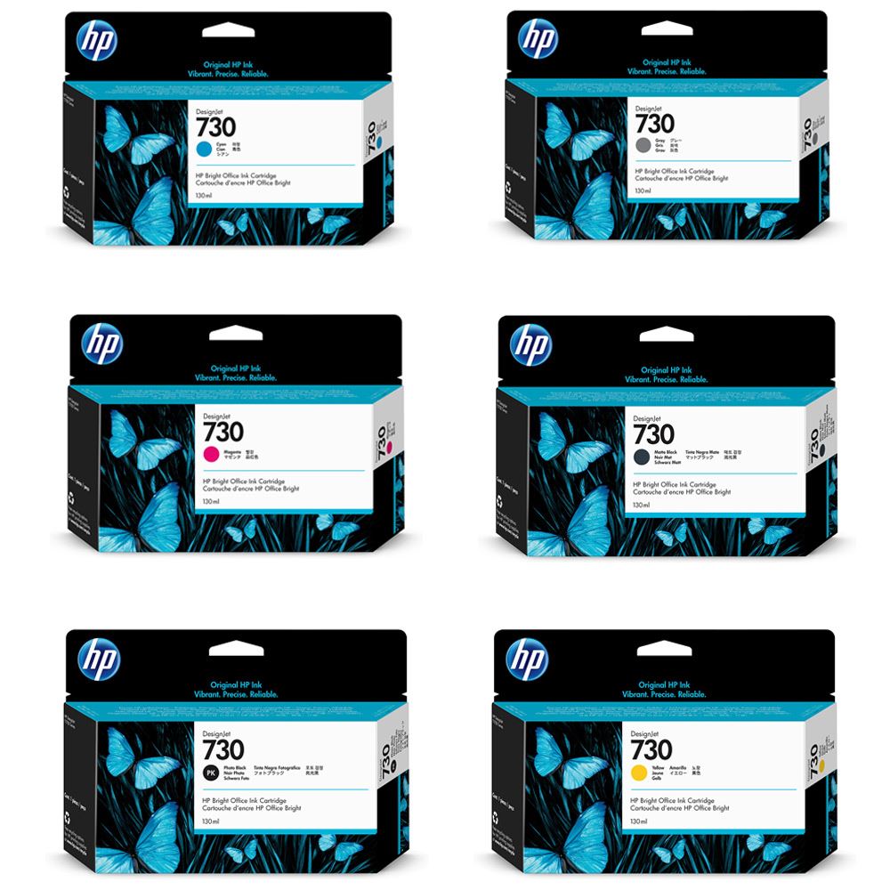 No 730 Kırmızı Designjet Kartuş 130Ml