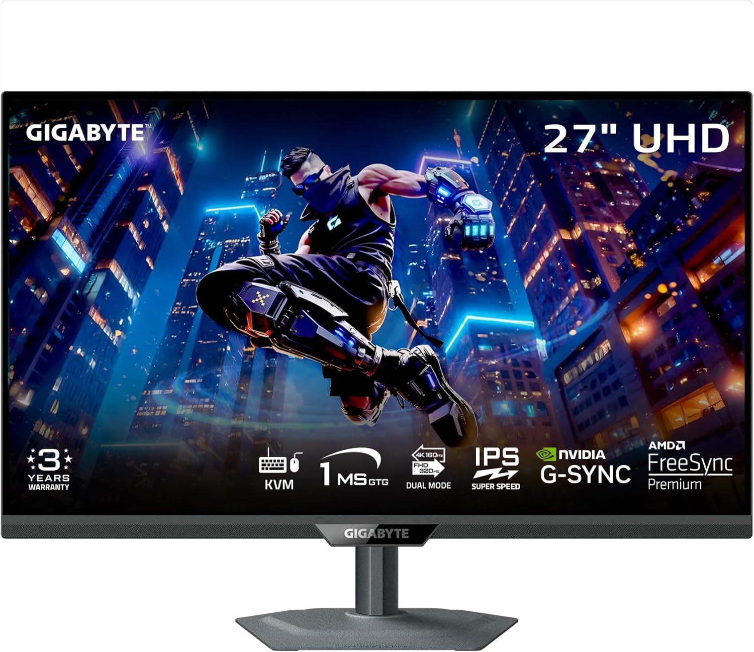 M27UP 27¨ 3840×2160 160Hz IPS 1ms Dual-Mode Gaming Monitör
