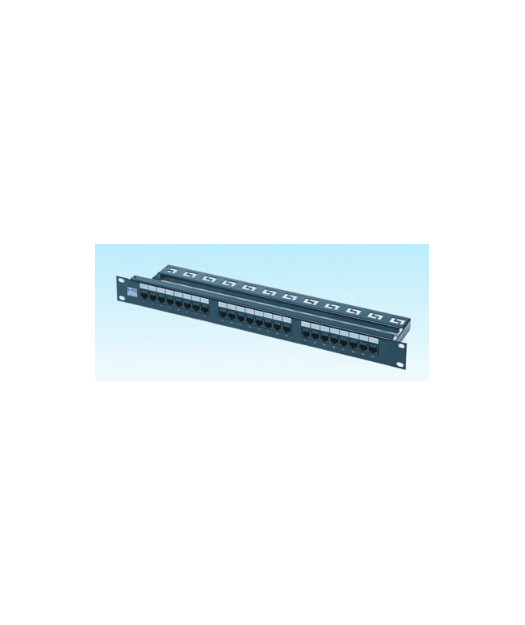 24 Port Cat6 UTP Patch Panel Dolu