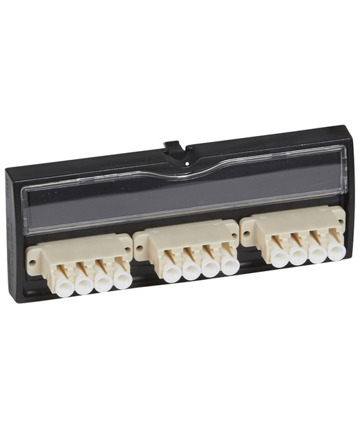 3 x 2LC Duplex MM Adaptörlü Blok