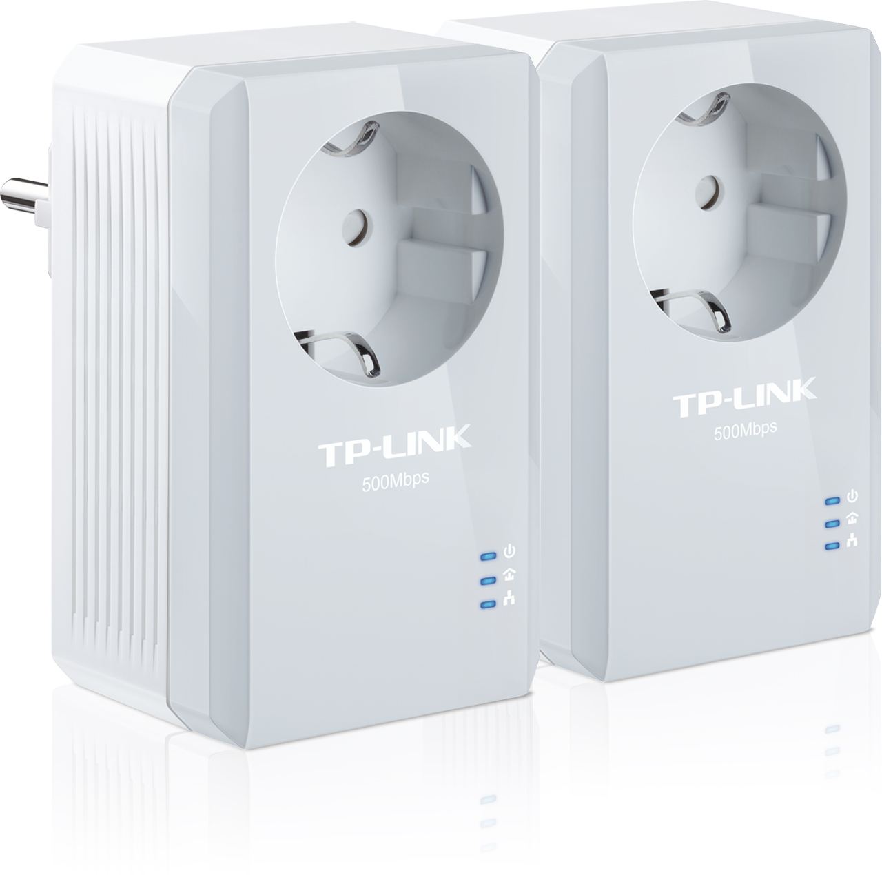 500Mbps Tak-Kullan Enerji Tasarruflu Powerline Adaptör