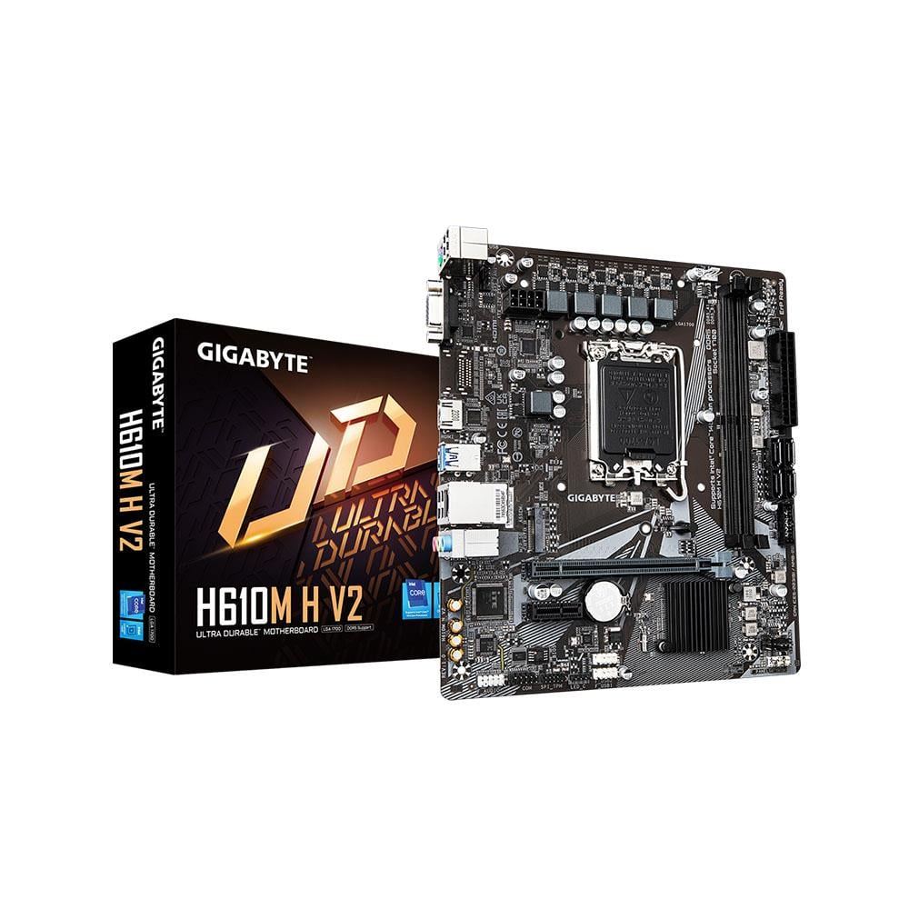 H610M-H-V2-DDR5 5600MHz LGA1700 M.2 HDMI D-Sub MicroATX Anakart