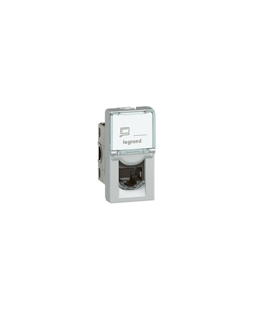 Cat6A RJ45 STP 1 Modül Alüminyum