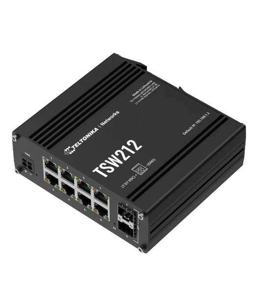 8 x 1 Gbps ETH Port 2 x 1 Gbps SFP Managed Switch