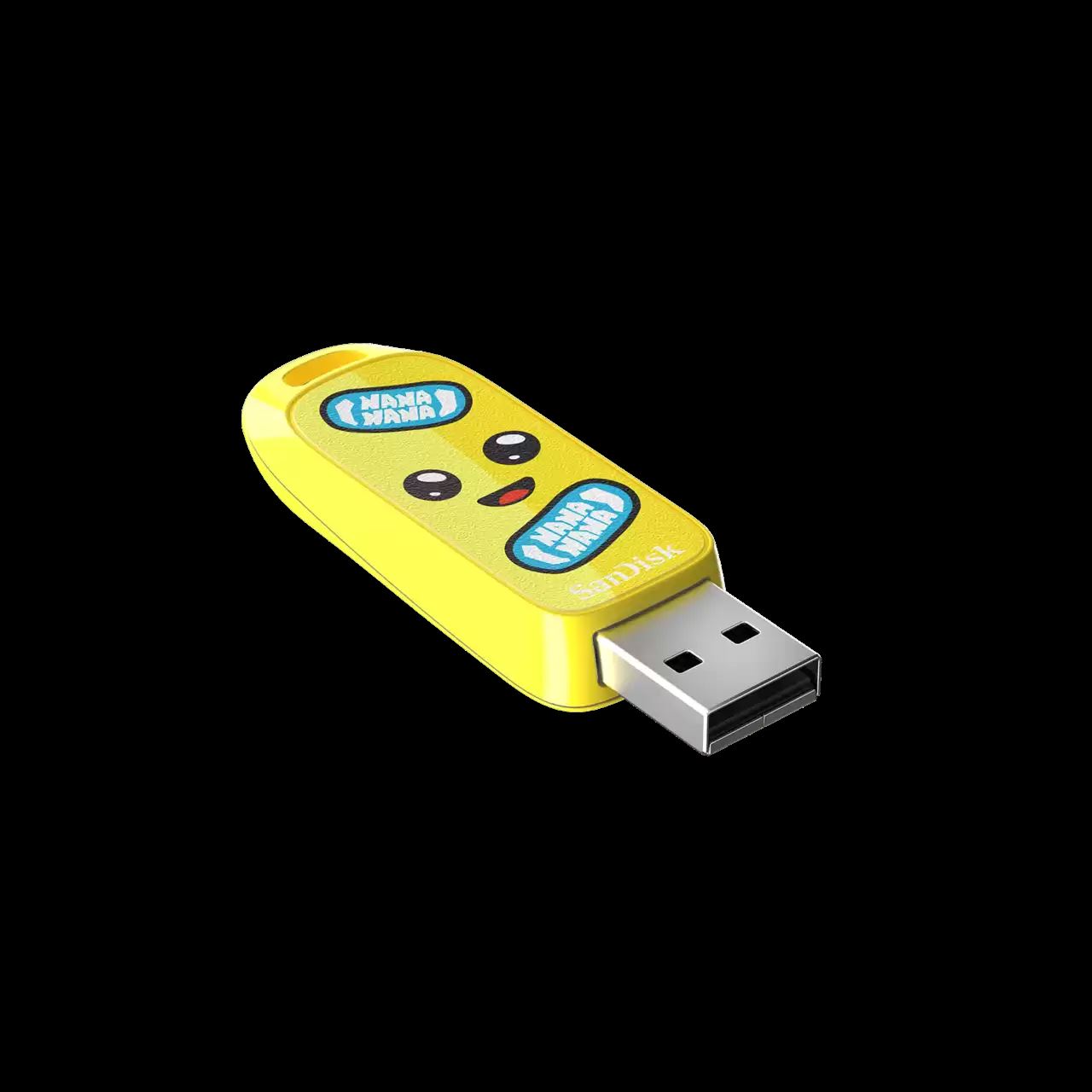 256GB Fortnite Peely Edition 130MB/s USB Flash Bellek