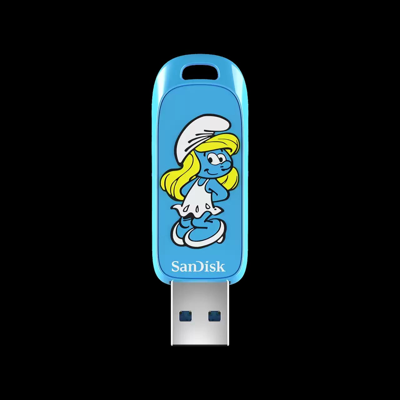 256GB SMURFS USB3.2 Gen 1 130MB/s Flash Bellek