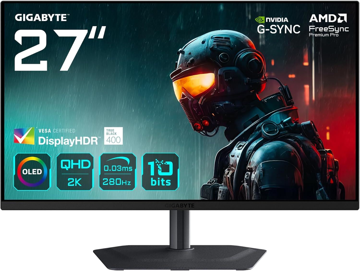 MO27Q2A 27" 2560×1440 280Hz QD-OLED 0.03ms HDMI DP Gaming Monitör
