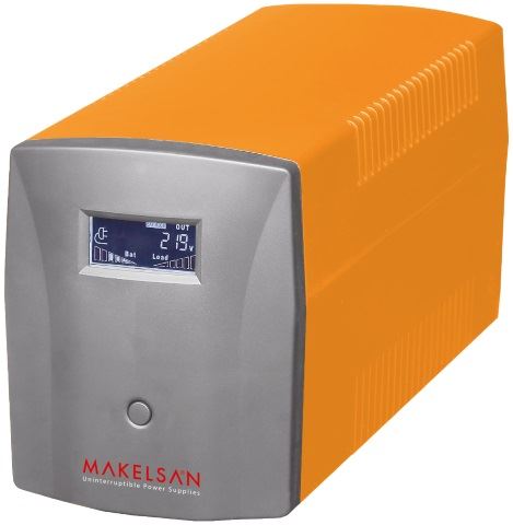 Line-Intractive Lion 1500VA 5-12 Dk 2x9AH Akülü UPS