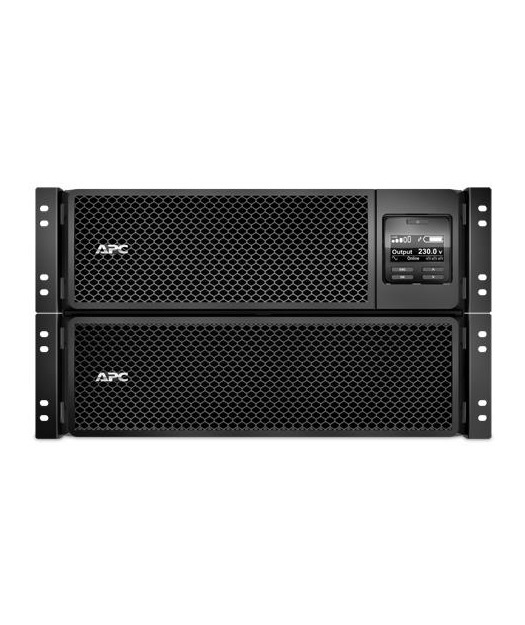 APC Smart-UPS On-Line, 10kVA/10kW, Rackmount 6U, 230V/400V, 6x C13+4x C19 IEC outlets, Network Card+SmartSlot, Extended runtime, W/