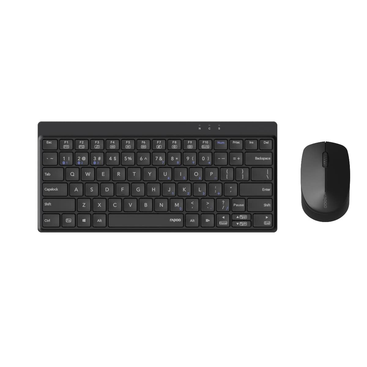 8000GT Kablosuz Çok Modlu Türkçe Klavye Mouse Set Siyah