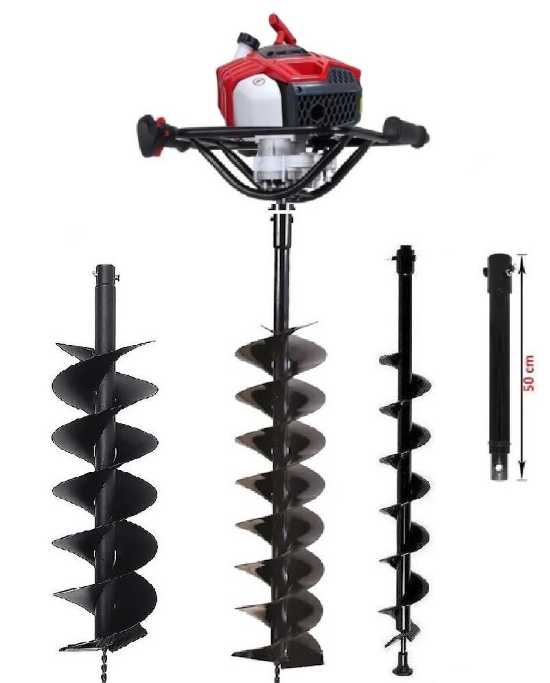 Gardenpro EA52P Toprak Burgu Makinası Seti