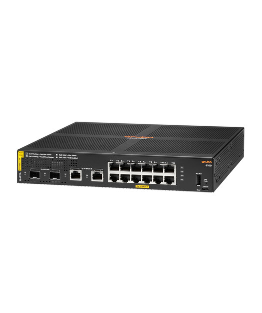 Aruba 6100 12G CL4 2SFP+ 139W Swch