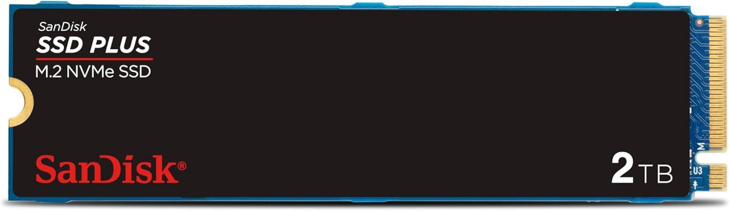 2TB SSD PLUS PCI-3.0 3200-2500MB/s M2 SSD