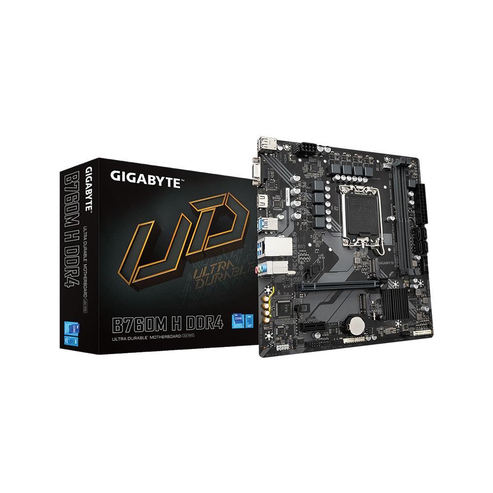 B760M-H-DDR4 3200MHz LGA1700 M.2 HDMI D-Sub MicroATX Anakart