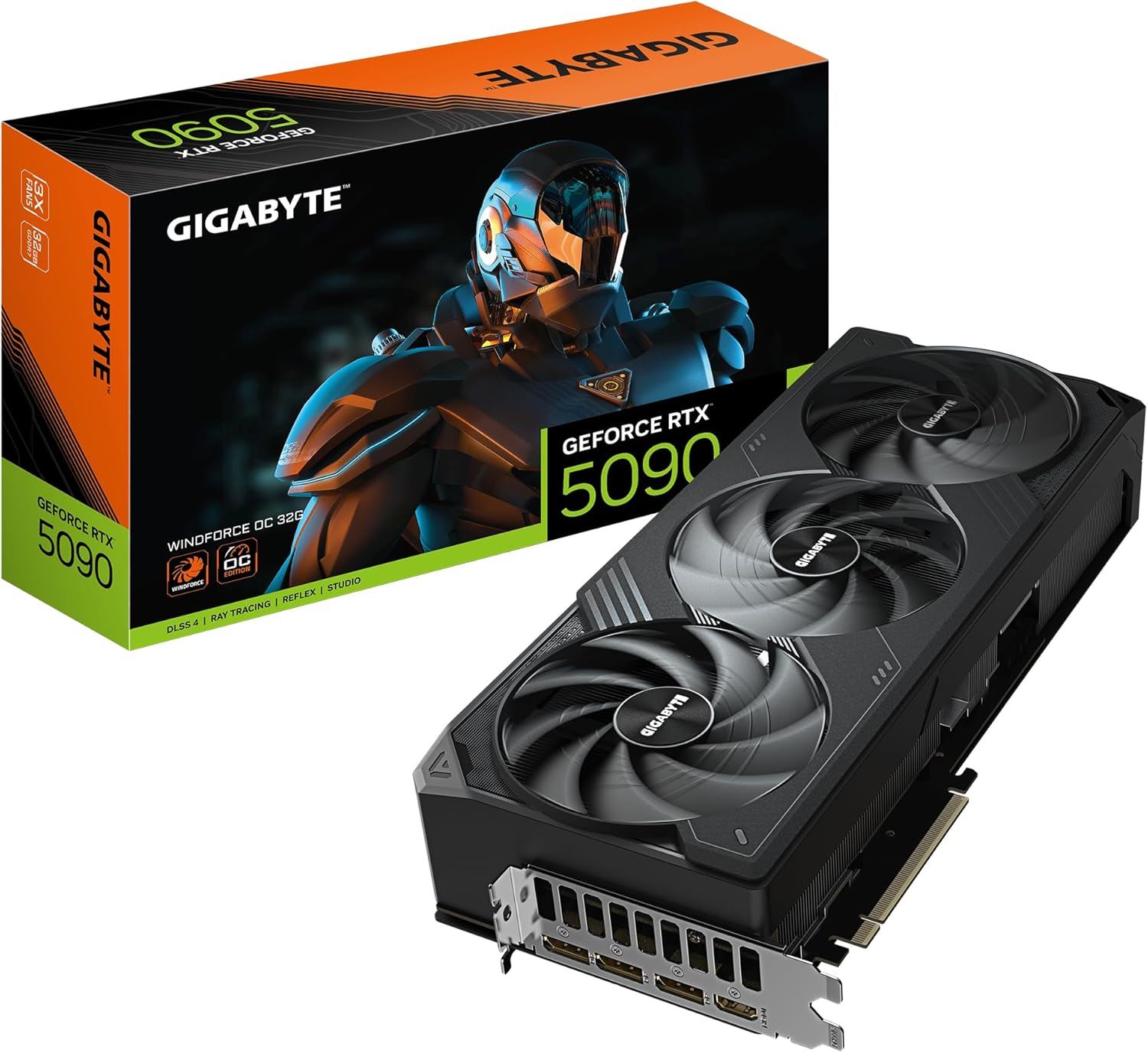 VGA RTX5090 WINDFORCE OC 32GB 512B GDDR7 DP-HDMI EKRAN KARTI
