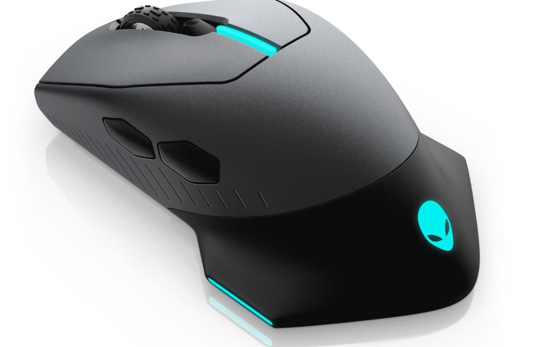 Alienware 610M Wired Wireless Gaming Mouse - AW610M Dark Side of the