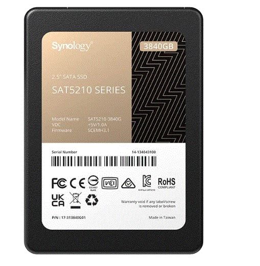 3.84TB SAT5210 PCI-3.0 530-5500MB/s 2.5'' SSD