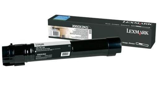 X950DE,X952DE,X954DE Siyah 32000 Sayfa Lazer Toner