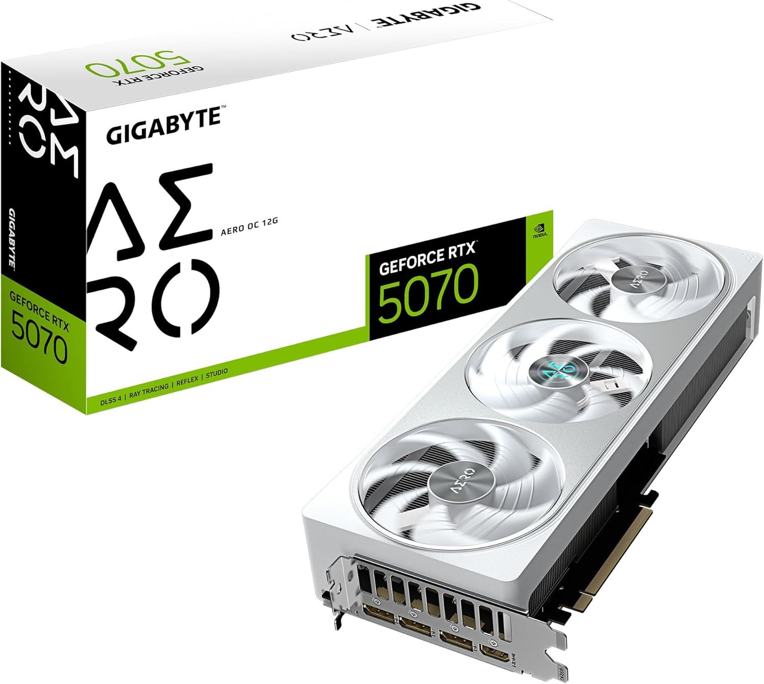 VGA RTX5070 AERO OC 12GB 192B GDDR7 DP-HDMI EKRAN KARTI
