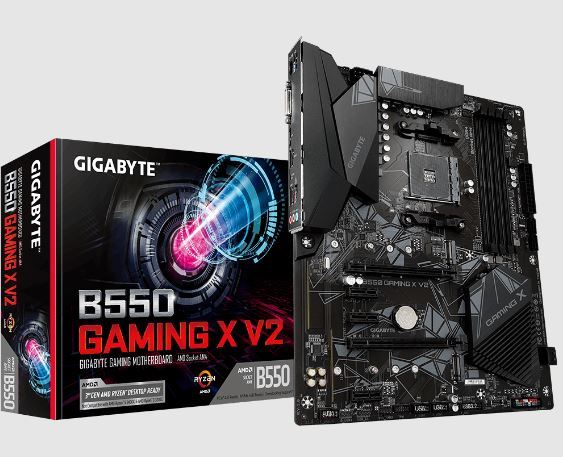 B550M GAMING X V2 4733MHz OC DDR4 AM4 M.2 HDMI DVI-D ATX Anakart