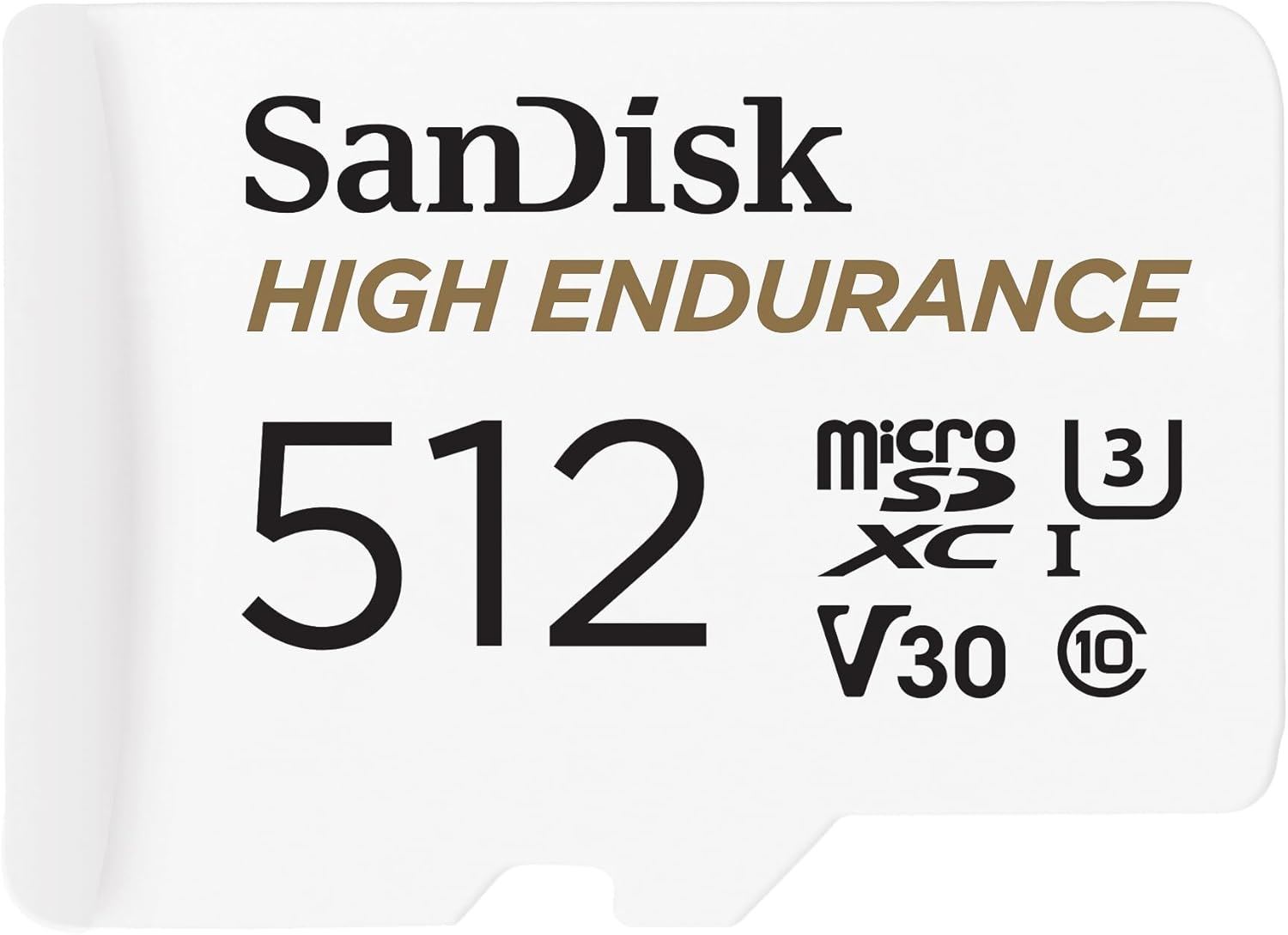 512GB High Endurance 100 MB/s microSDHC Hafıza Kartı