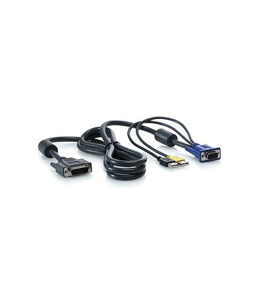 HP 1x4 KVM Console 6ft USB Cable