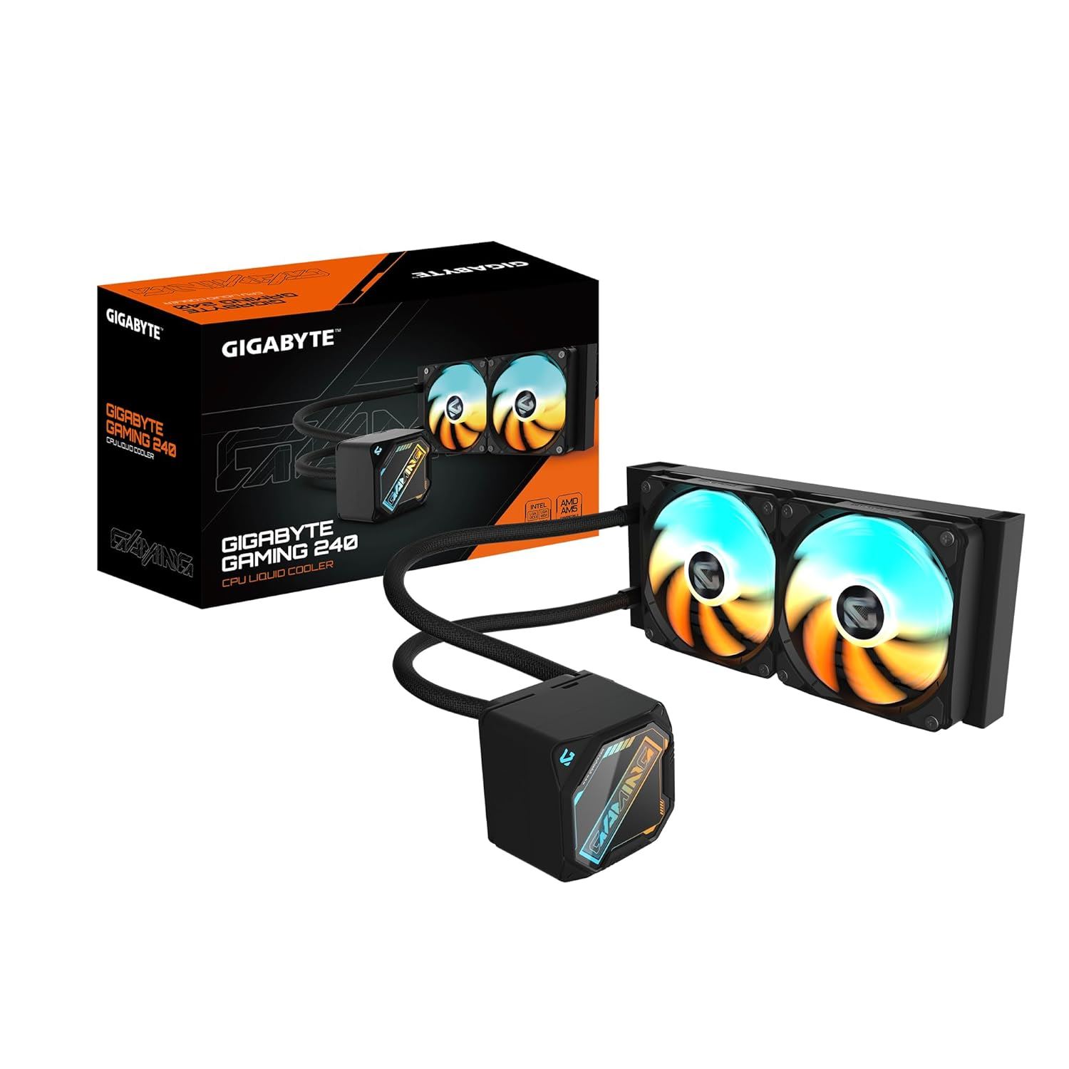 GME 240 240mm 2x120mm ARGB Sıvı Soğutma CPU Cooler