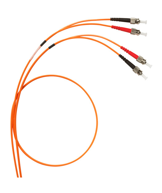 ST/ST Duplex Patch Cord OM2 LSZH 3m
