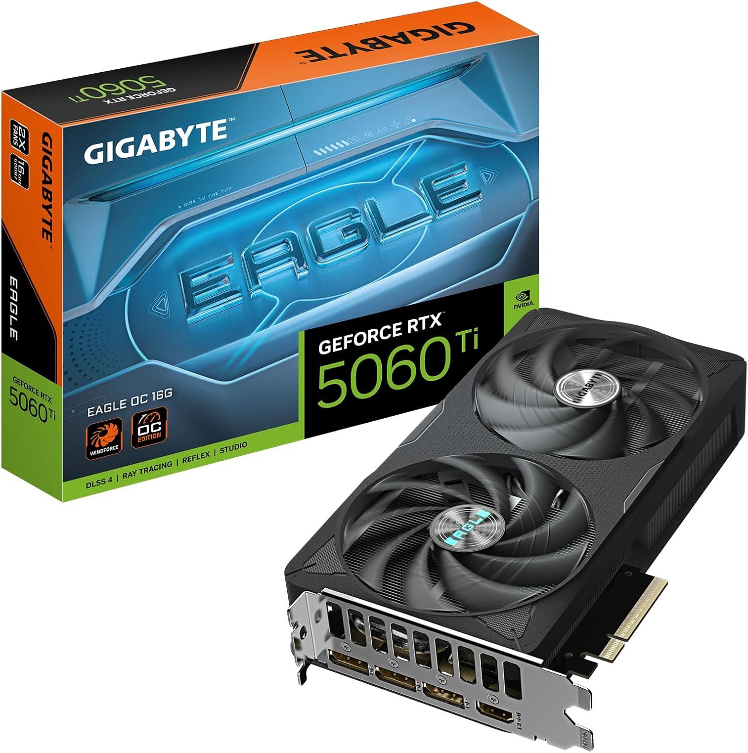 VGA RTX5060TI EAGLE OC 16GB 128B GDDR7 DP HDMI EKRAN KARTI