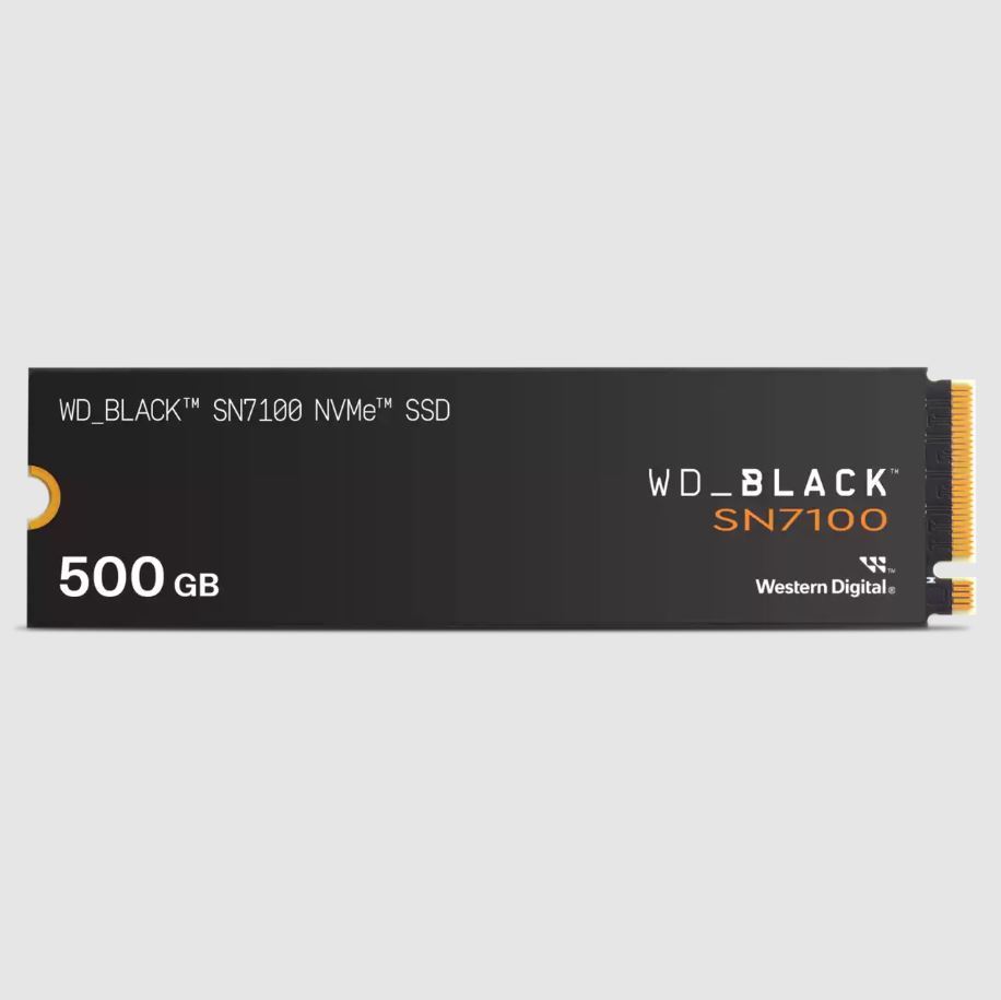 500GB BLACK SN7100 PCI-4.0 6800-5800MB/S M2 SSD