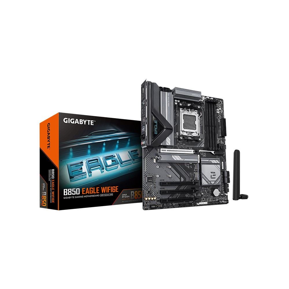 B850-EAGLE-WIFI6E 8200MHz OC DDR5 AM5 M.2 HDMI DisplayPort ATX Anakart