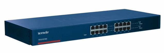 16 PORT 10/100/1000Mbps Rack Mountable Switch