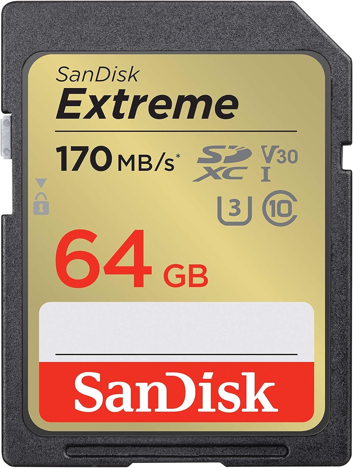 64GB Extreme microSD UHS I Card 180MB/s - 170MB/s