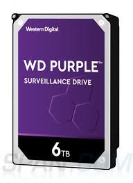 Purple Surveillance Hard Drive 6TB