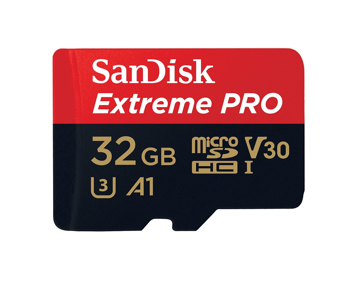 32 GB Extreme Pro 100 MB Class 10 Micro SD