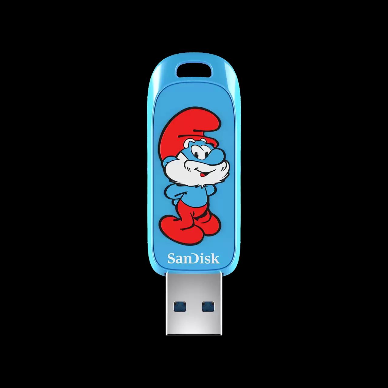 128GB SMURFS USB3.2 Gen 1 130MB/s Flash Bellek