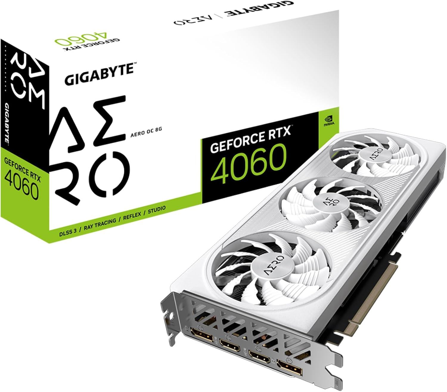 VGA RTX4060 AERO OC 8GB 128B GDDR6 HDMI-DP EKRAN KARTI