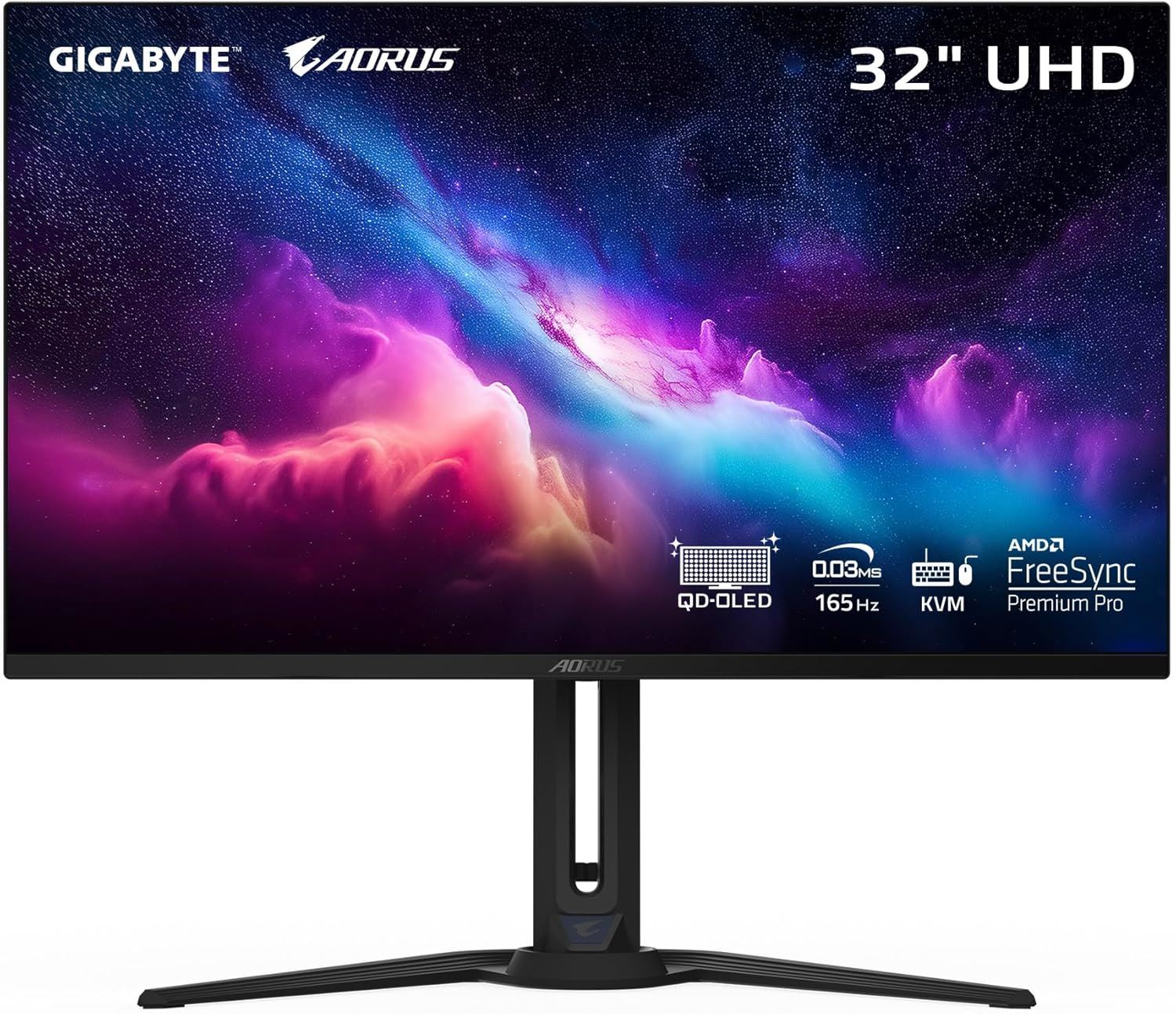 FO32U 31.5¨ 3840×2160 165Hz 0.03MS QD-OLED HDMI DP USB-C Gaming Monitör