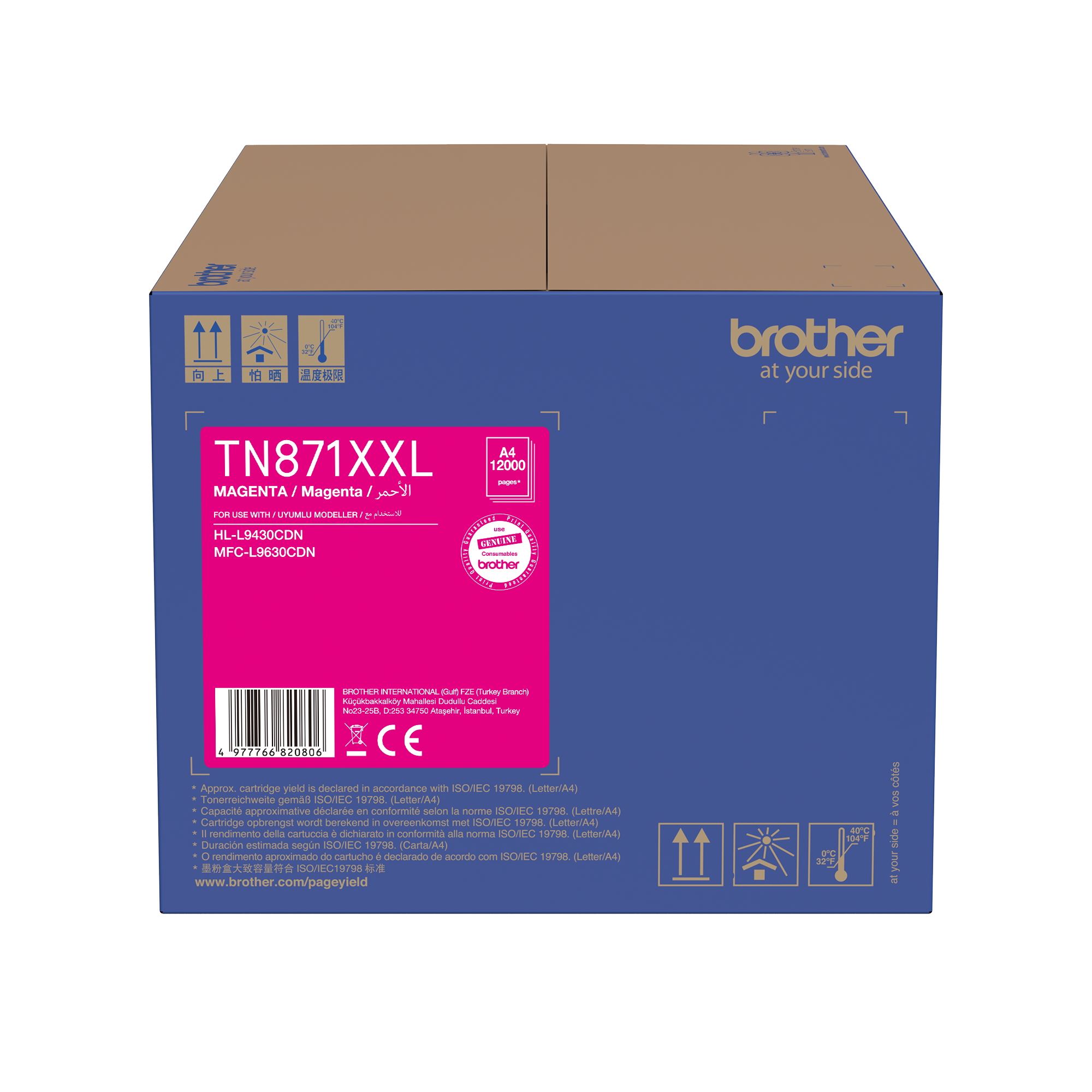 12.000 Sayfa KIRMIZI TONER