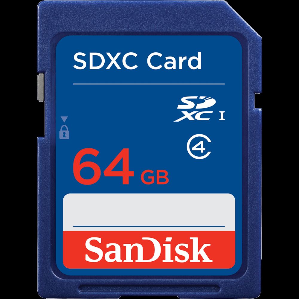 64GB SDHC/SDXC Memory Card