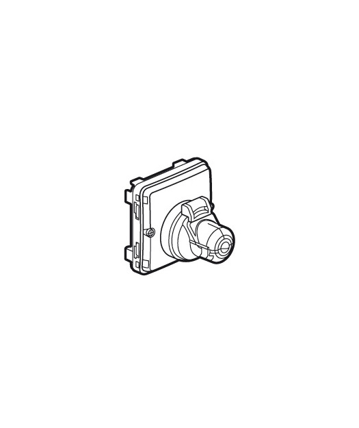 Plexo IP44 Korumalı RJ45 Adaptör Gri/Beyaz (2 mod. Armada RJ45 priz ile de kullanılabilir)