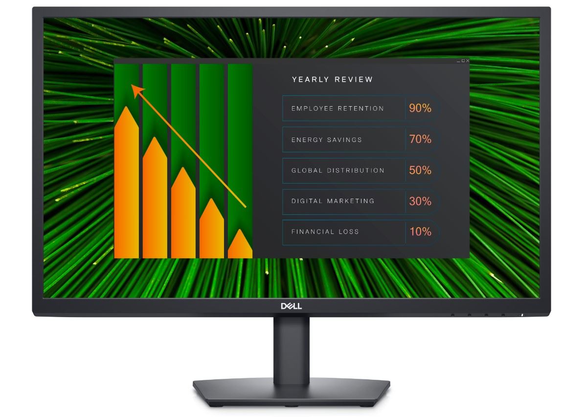 24 Monitor 23.8" Black 1920X1080 8MS VGA HDMI
