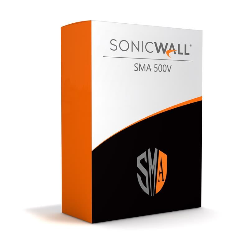 SONICWALL SMA 500V WITH 5 USER LICENSE